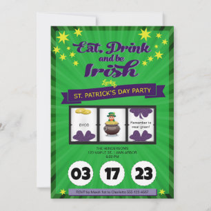 Invitation Lucky Irish St. Patrick's Day Party