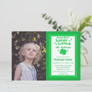Invitation Lucky Little Birthday