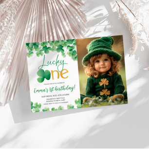 Invitation Lucky One Shamrock 1er anniversaire Photo