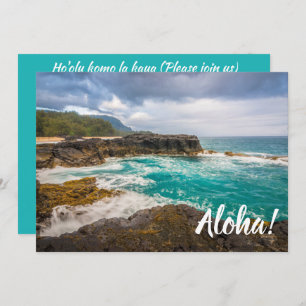 Invitation Lumaha'i Beach, Kauai, Hawaii