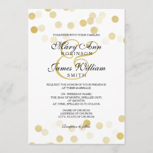 Invitation Lumières élégantes de parties scintillantes de