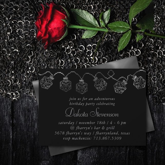 Invitation Luminateurs RPG | Imaginaire Retro Tabletop PnP Je (Créateur téléchargé)