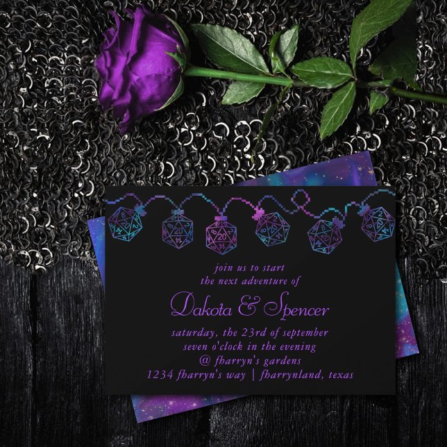 Invitation Luminateurs RPG | Nebula Imaginaire Tabletop Gamer (Créateur téléchargé)