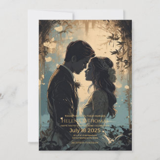 Invitation Lumineux et romantique