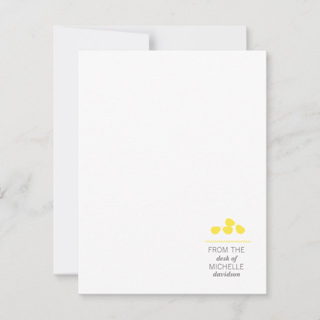 Invitation Lunettes de soleil cool Shades Aviator Jaune (Devant)