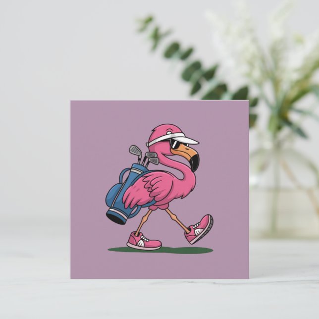 Invitation Lunettes de soleil de golf Ping Flamingo Amateur d (Debout devant)