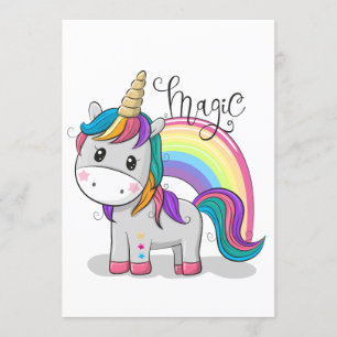 Invitation L'Unicorne des licornes