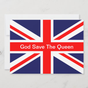 Invitation L'Union Jack classique