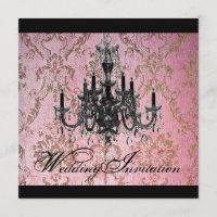 lustre de mariage gothique steampunk damassé