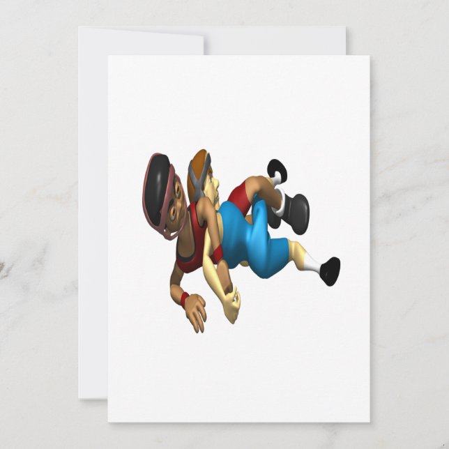 Invitation Lutte (Devant)