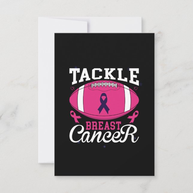 Invitation lutter contre le cancer du sein (Devant)