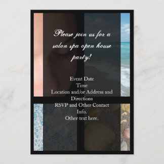 Invitation Luxe Spa Resort Thème