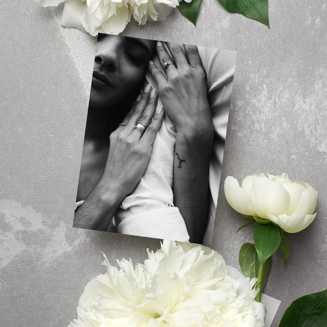 Invitation luxueux mariage à fleurs bleu (Créateur téléchargé)