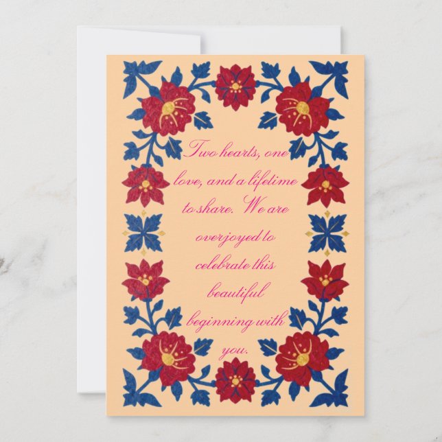 Invitation Luxury Norwegian Rosemaling (Dos)