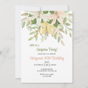 Invitation Lys Rubrum