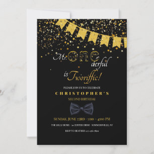 Invitation M. Merveilleux fête d'anniversaire