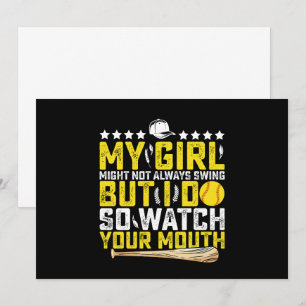 Invitation Ma copine ne swing pas toujours mais moi si alors 