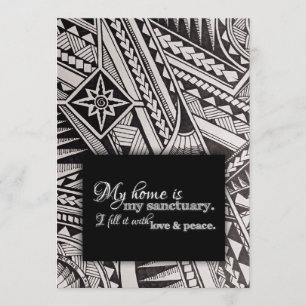 Invitation Ma Maison Est Mon Sanctuaire Accueil Bénédiction I