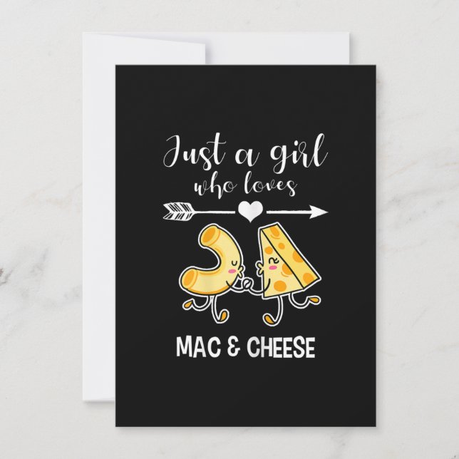 Invitation Mac & Cheese Shirt Funny Mac et Cheese Lover Cadea (Devant)