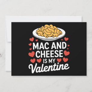 Invitation Mac Et Fromage Valentine Mac n Cheese Lover Cadeau
