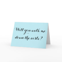 M'accompagneras-tu à l'autel?