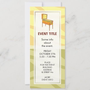 Invitation Machine à Pinball