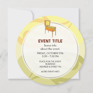 Invitation Machine à Pinball