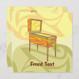 Invitation Machine à Pinball