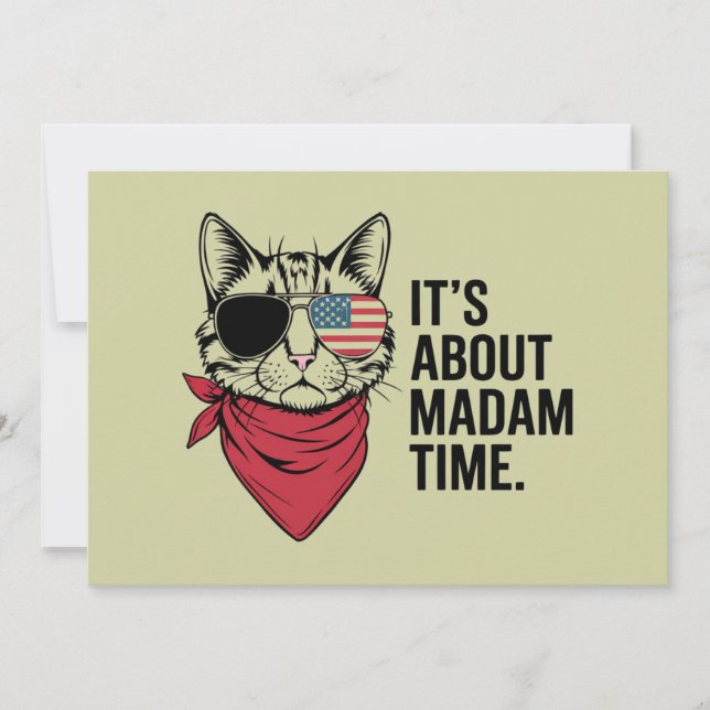 Invitation Madame le Président du temps 2024 Rassemblement Ka (Devant)