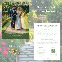 Magazine Couverture Jardin Mariage