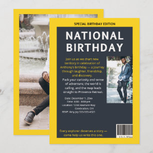 Invitation Magazine Jalons : L'expédition d'anniversaire