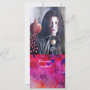 Invitation MAGDALEN Gem rouge