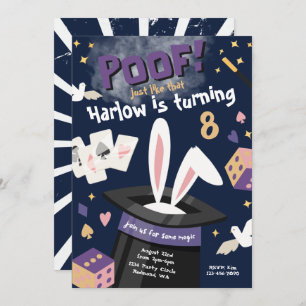 Invitation Magic Party   Magic Show Anniversaire