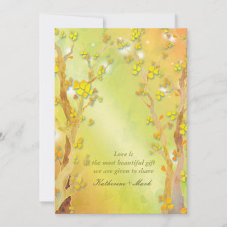 Invitation Magic Tree Gate Indie Mariage extérieur