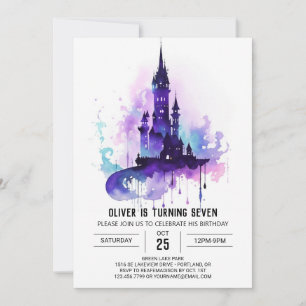 Invitation Magique Assistant Modifiable Anniversaire