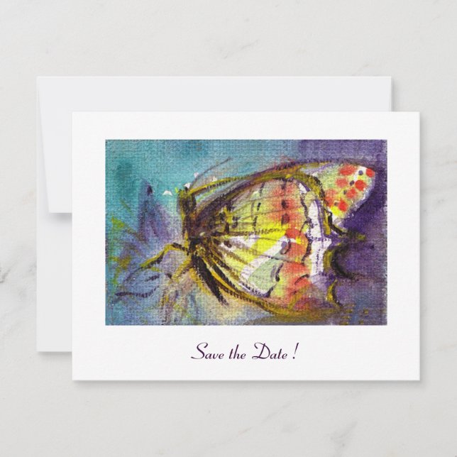INVITATION MAGIQUE BUTTERFLY (Devant)