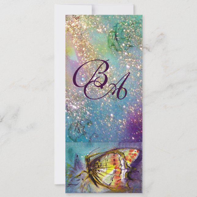 INVITATION MAGIQUE BUTTERFLY (Devant)