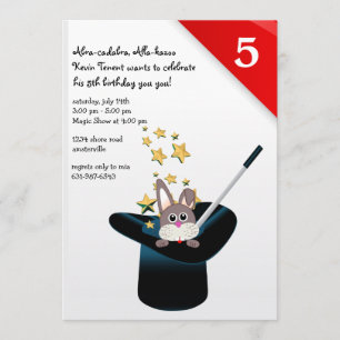 Invitation magique de partie de casquette