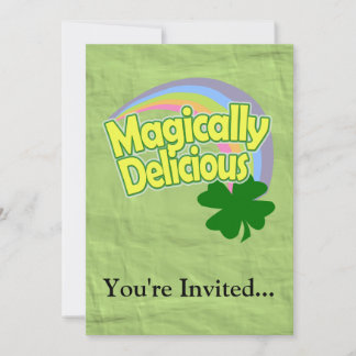 Invitation Magique délicieux