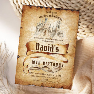 Invitation Magique Magique Fabulous Anniversaire de enfant Pa