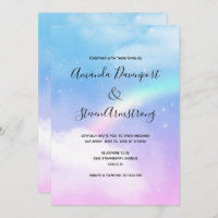 Magique Pastel Clouds et un Mariage arc-en-ciel