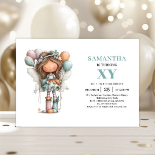 Invitation Magique Pastel pour les 3 ans de la Mig