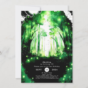 Invitation Magique Whimsy Woodland
