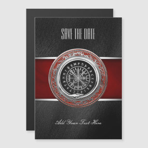 Invitation Magnétique [100] Vegvisir - Viking Silver Magic Runic Compass