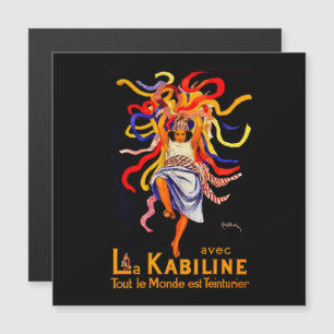 Invitation Magnétique Affiche publicitaire La Kabiline de Leonetto Cappi
