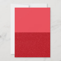 Aimant à fond pailleté rouge tomate – Personnalisa