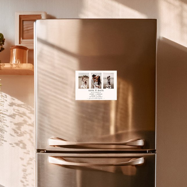 Invitation Magnétique Aimant de sauvegarde de date, Sauvegarde de date m (Créateur téléchargé)