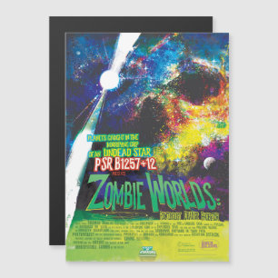 Invitation Magnétique Annonce De Film D'Horreur Sci-Fi, Mondes Zombie