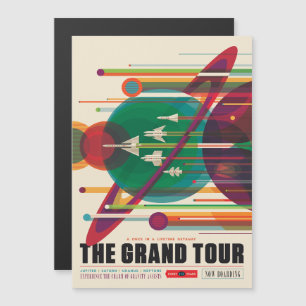 Invitation Magnétique Annonce Voyage Sci-Fi, Le Grand Tour