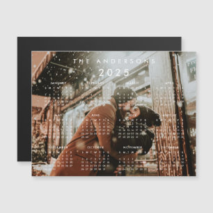 Invitation Magnétique Calendrier personnalisé Photo 2025